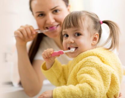 How To Create A Healthy Brushing Routine With Your Toddler Or Young Child? 